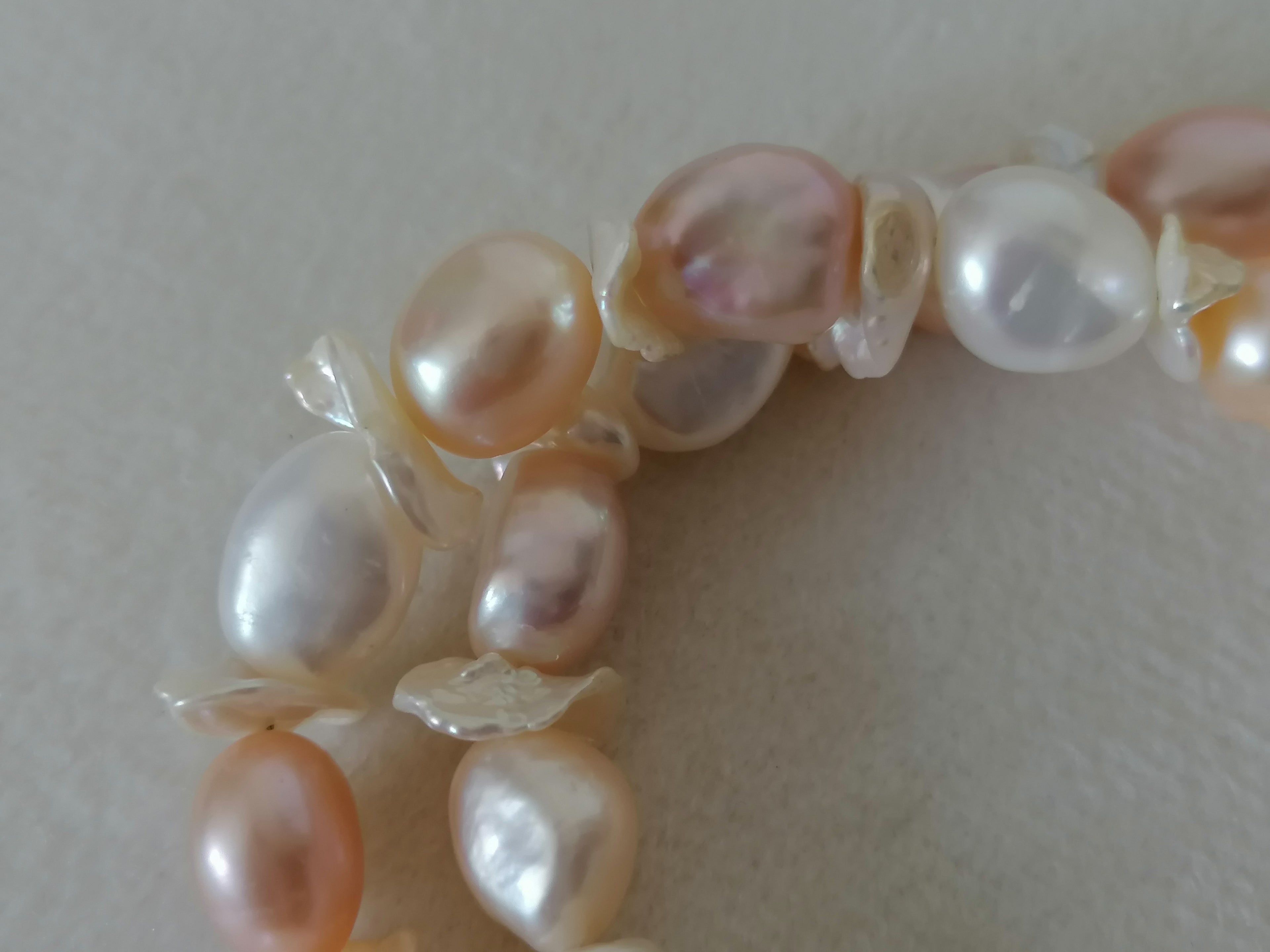 Baroque & Keshi Pearl Necklace | 925 Sterling Silver