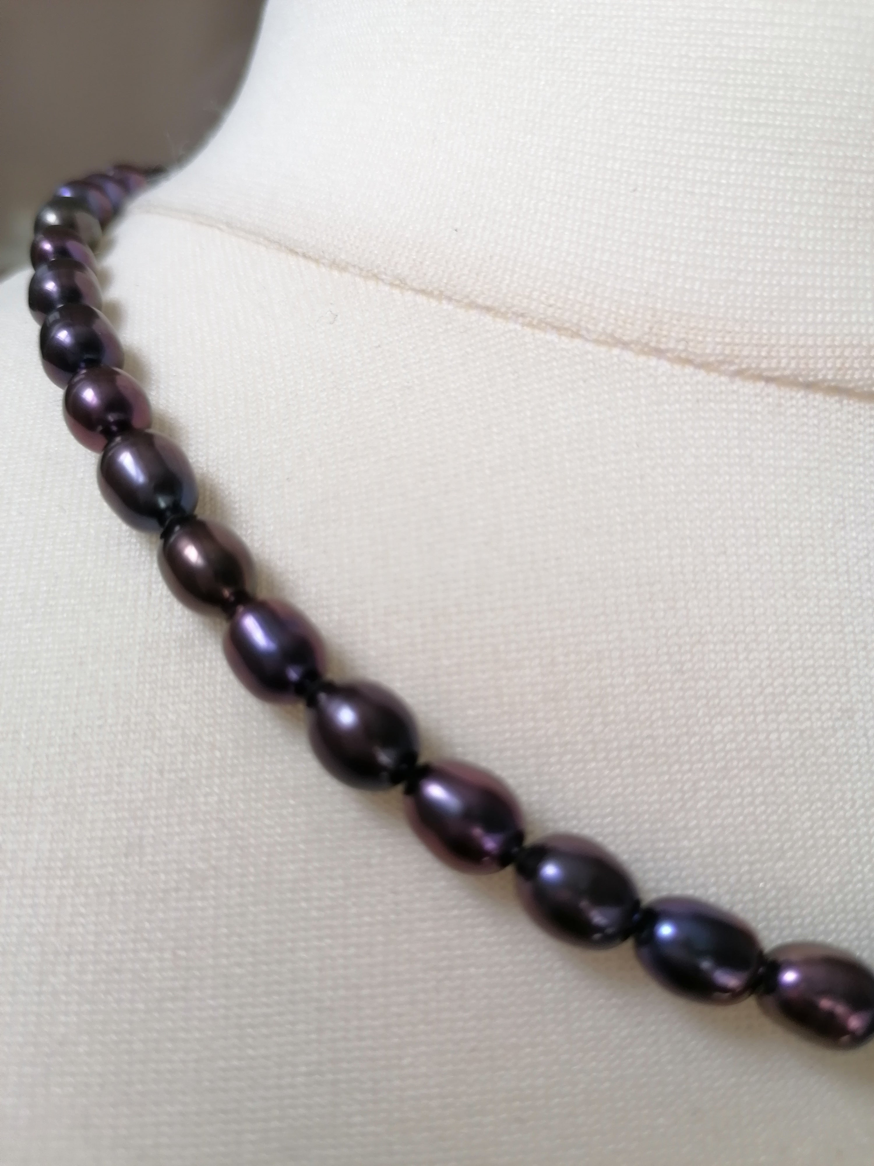 Cultured Freshwater Peacock Pearl Necklace