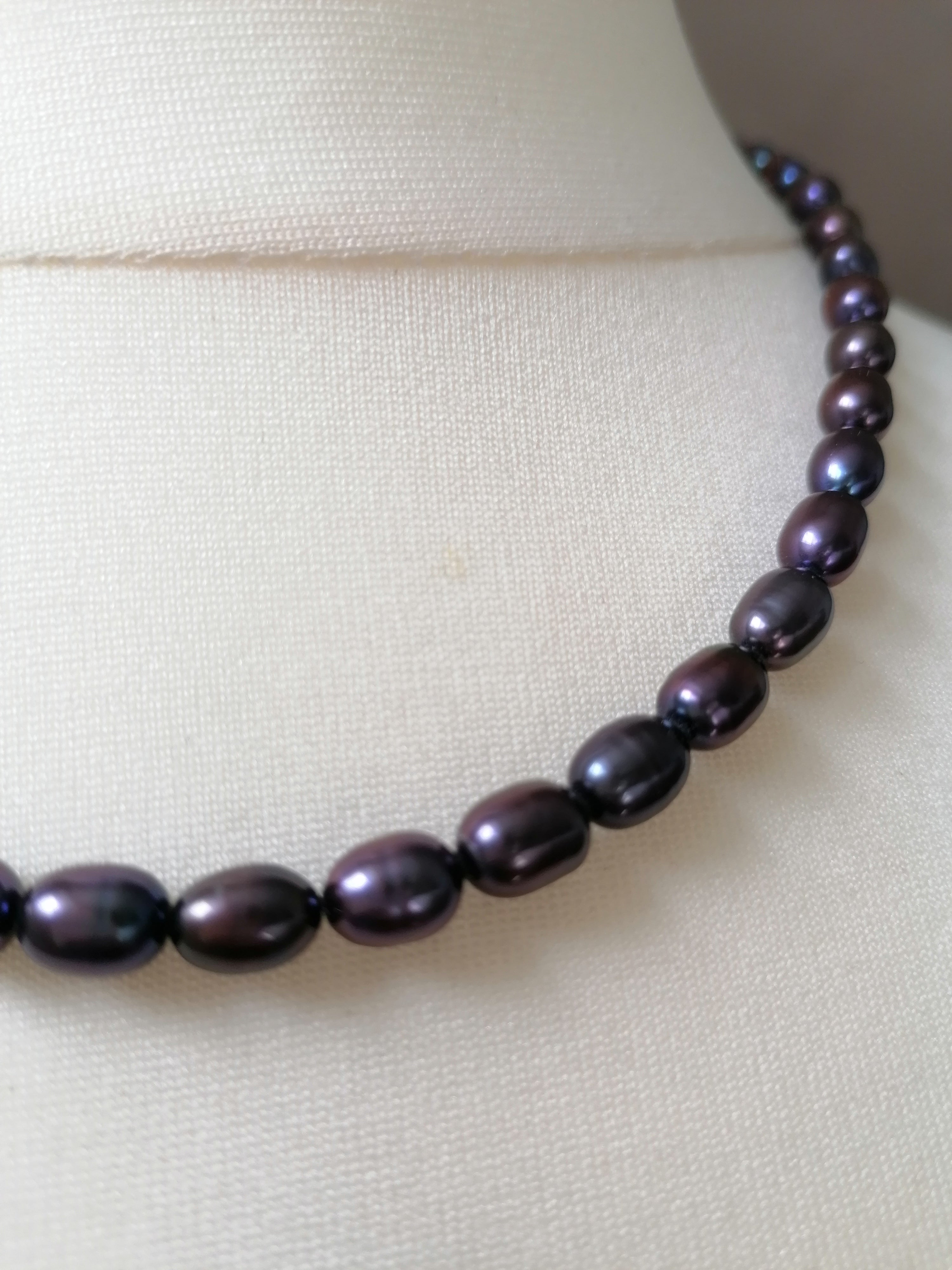 Cultured Freshwater Peacock Pearl Necklace