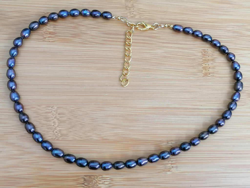 Cultured Freshwater Peacock Pearl Necklace