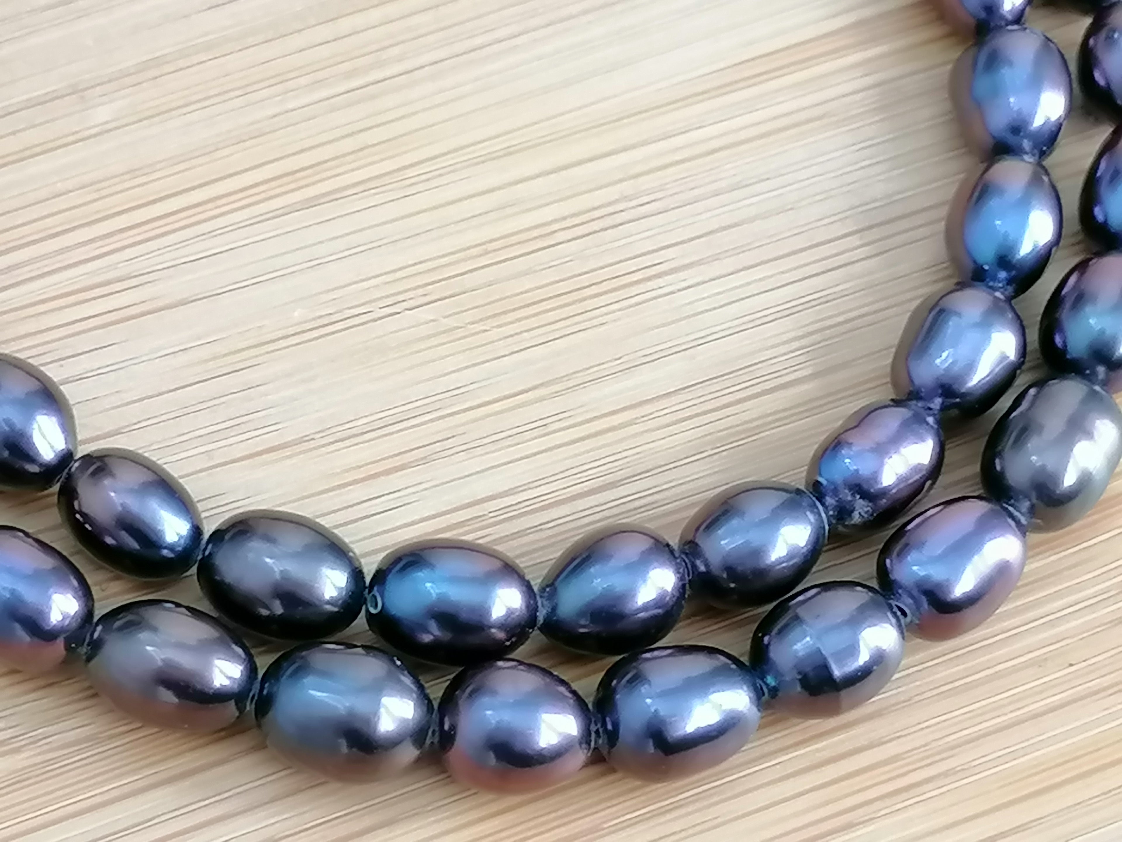 Cultured Freshwater Peacock Pearl Necklace