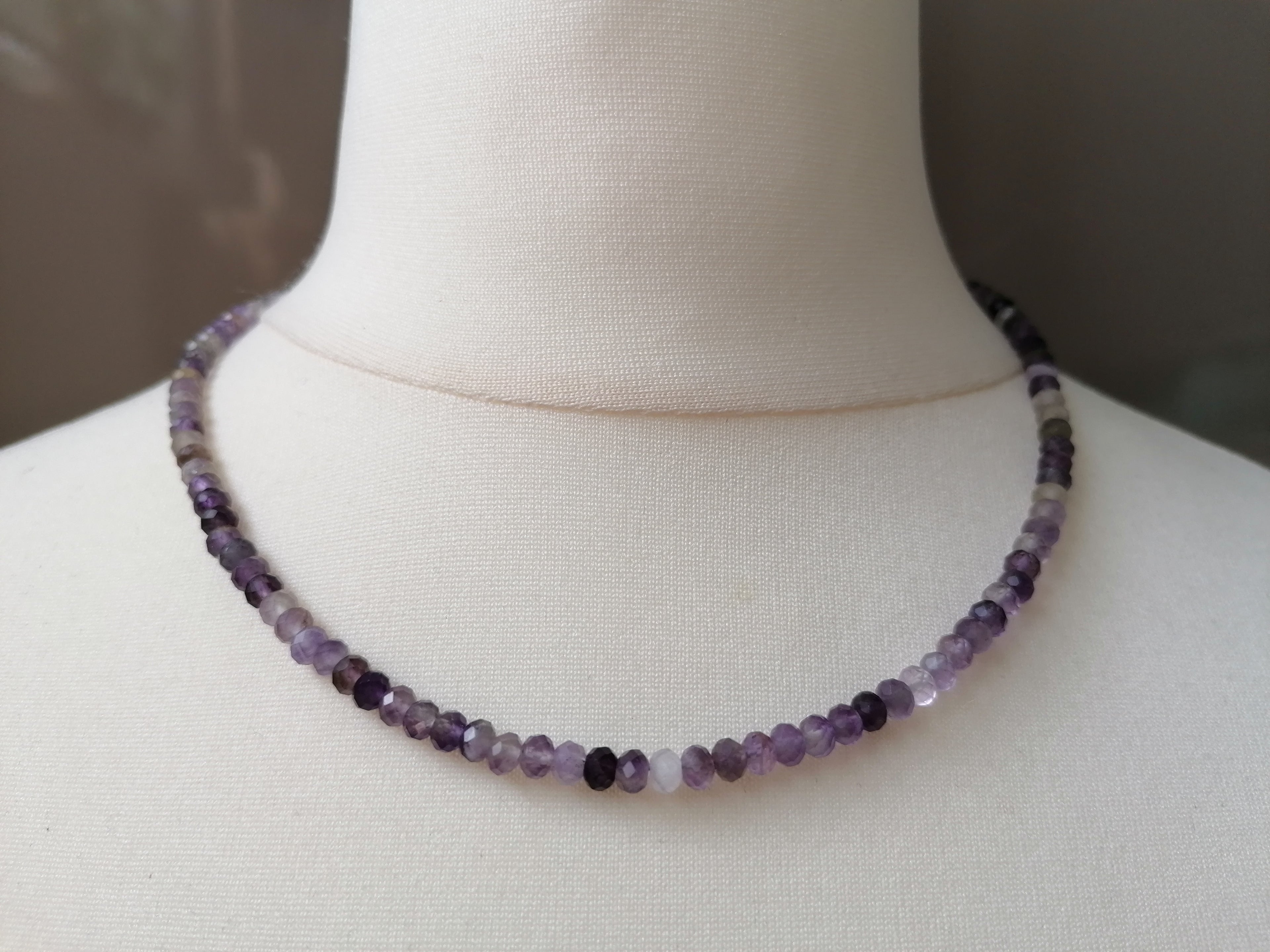 Semi-Precious Amethyst Necklace