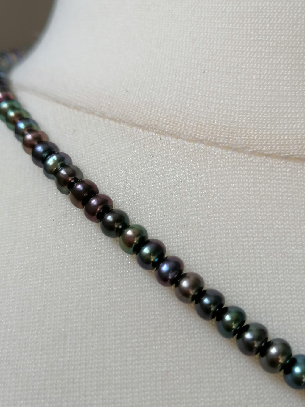 cultured freshwater Peacock Pearl Necklace with Flame ball Baroque Pearl Pendant