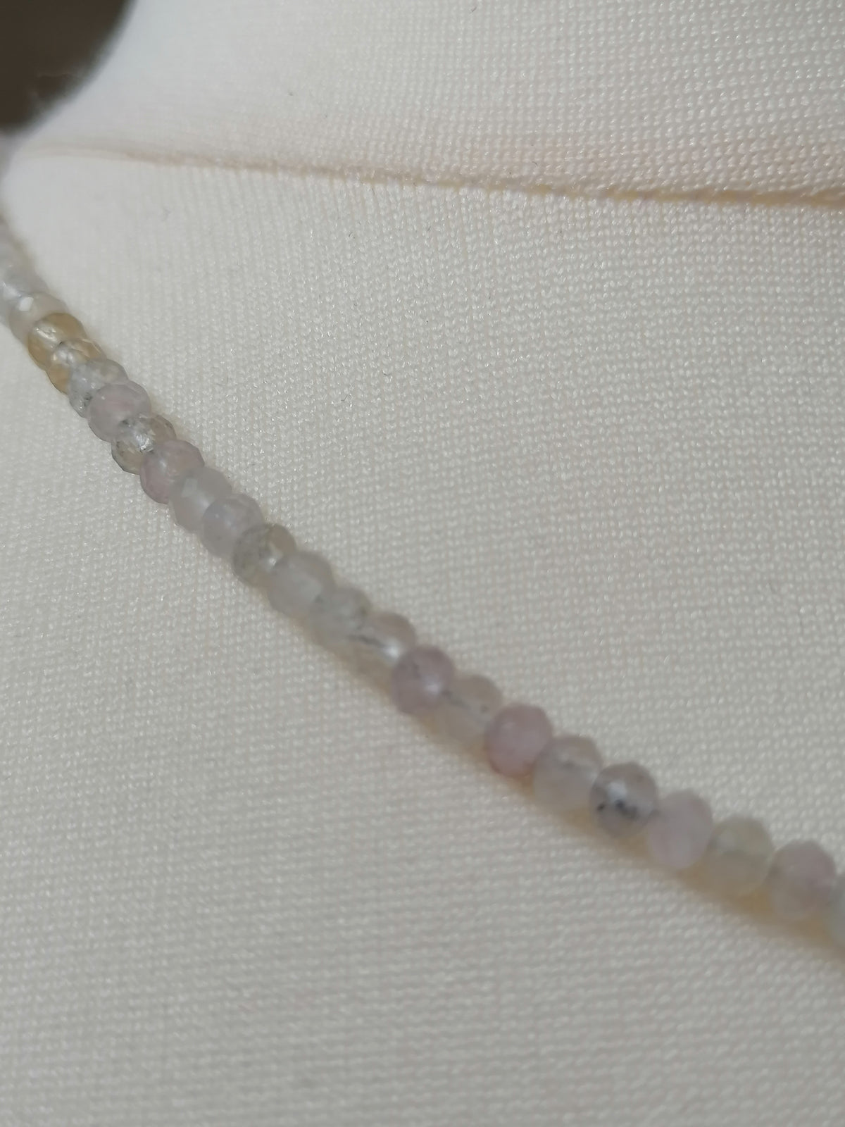 Semi-Precious Moonstone & Baroque Star Pearl Necklace