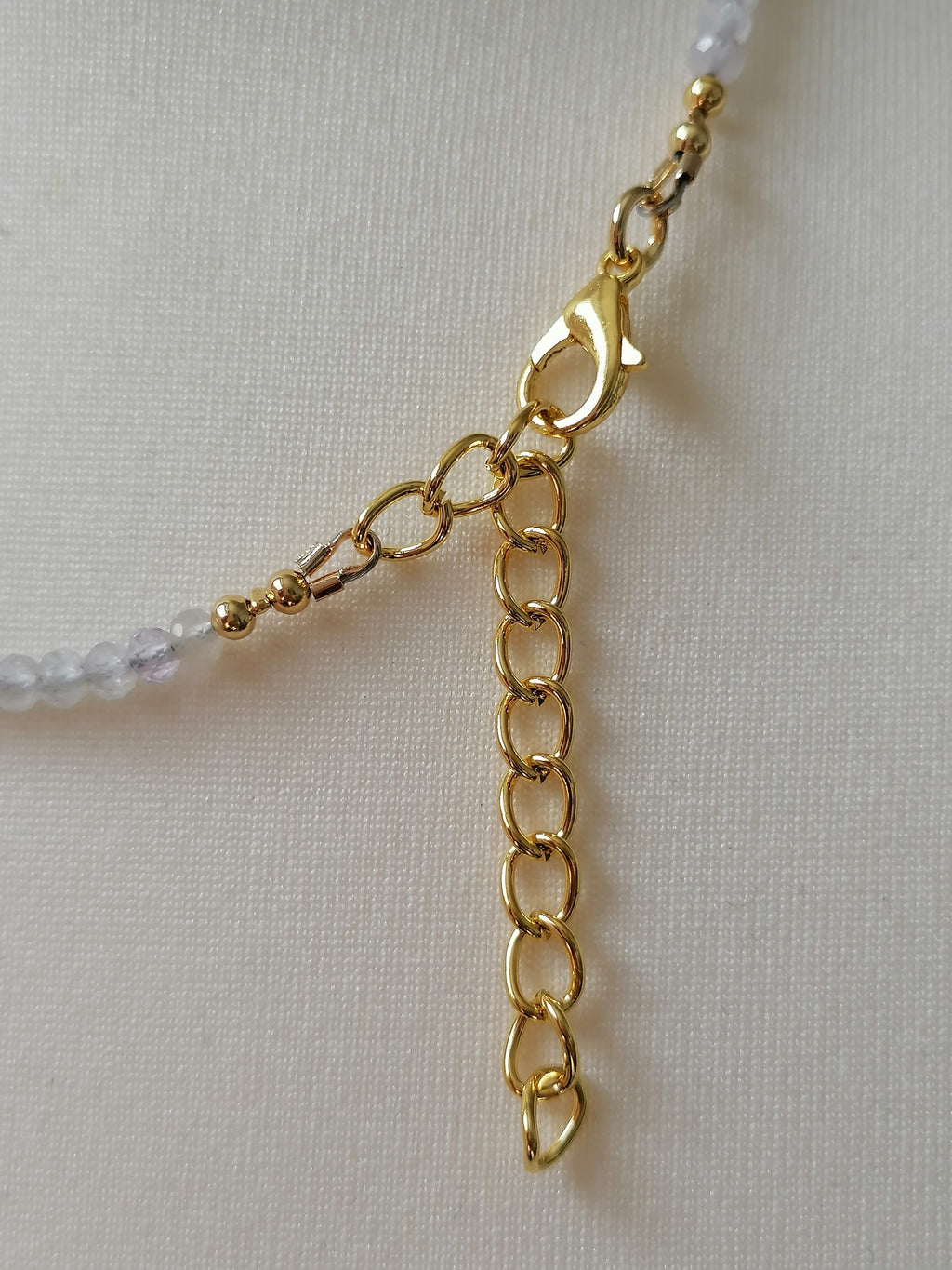 Semi-Precious Moonstone & Baroque Star Pearl Necklace