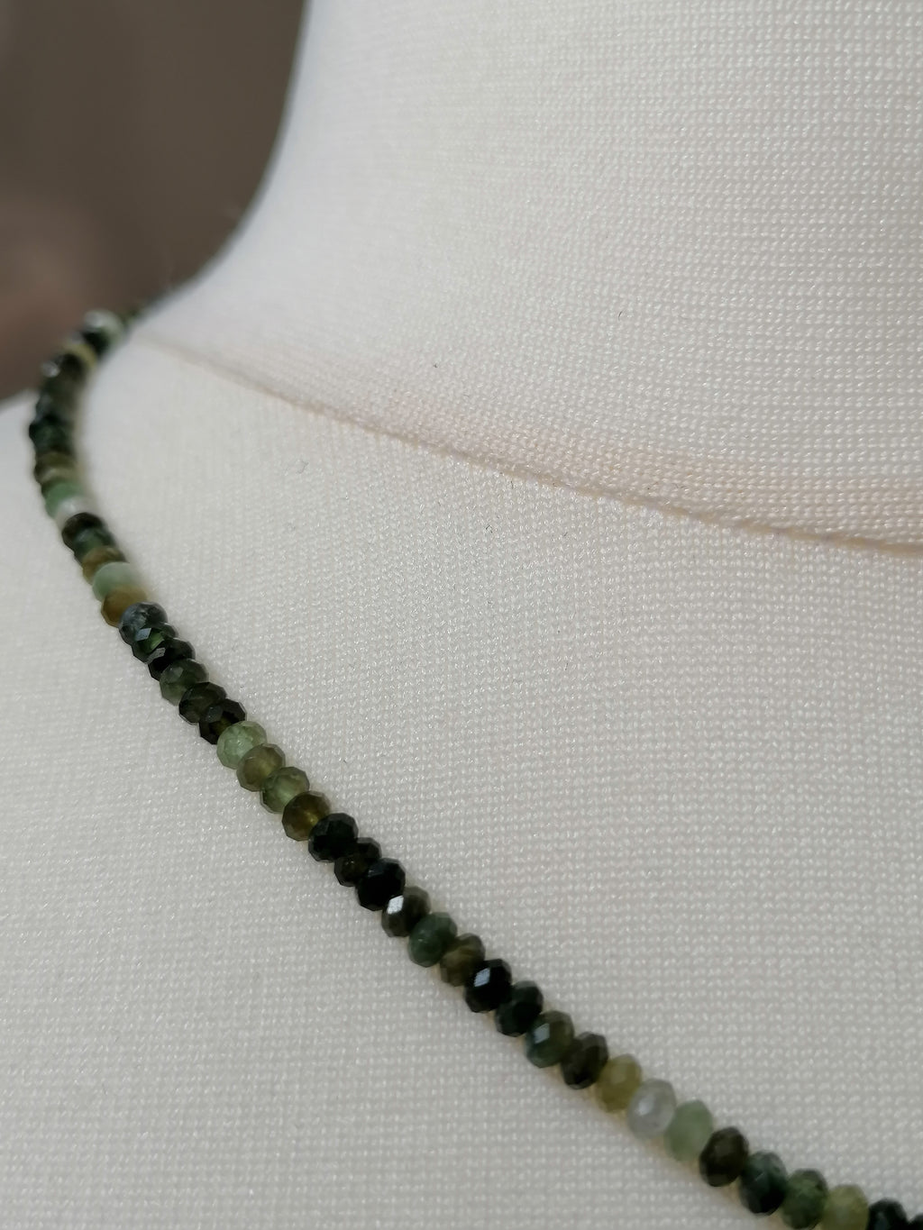 Moss Agate Gemstone Necklace