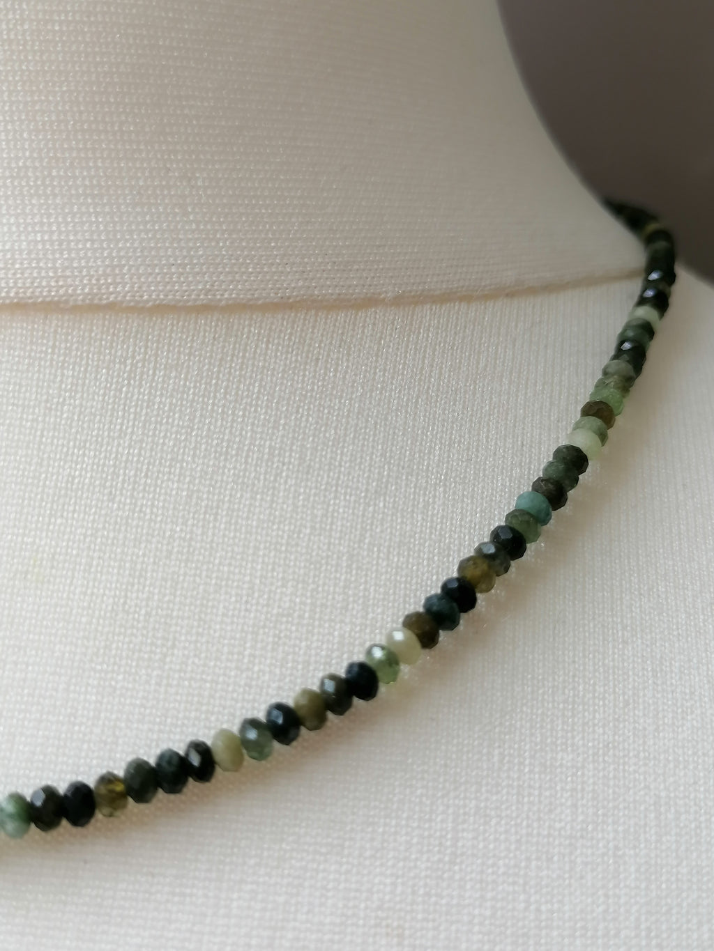 Moss Agate Gemstone Necklace