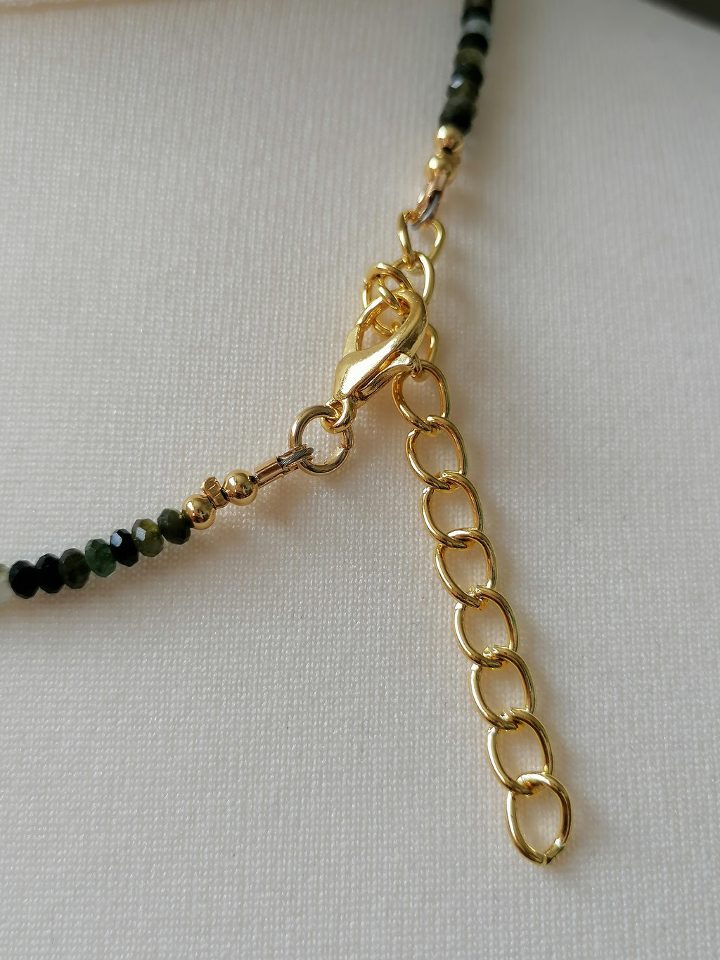 Moss Agate Gemstone Necklace