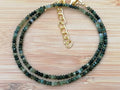 Moss Agate Gemstone Necklace