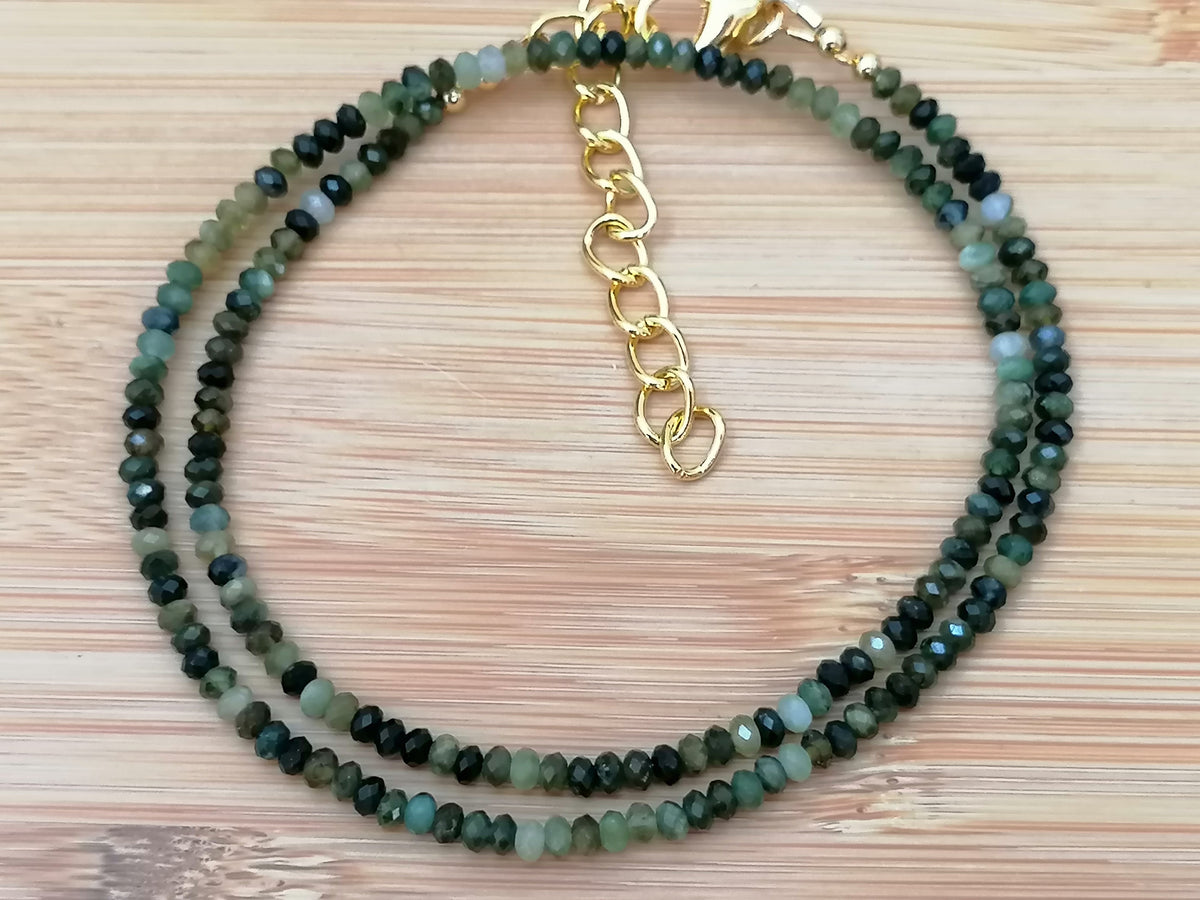 Moss Agate Gemstone Necklace