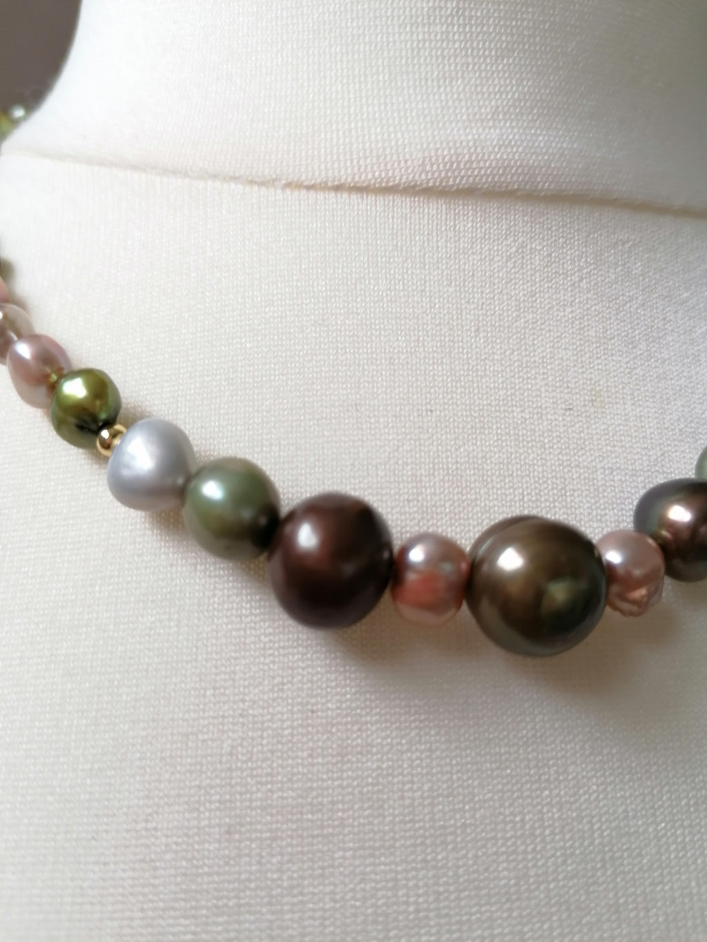 Multicolour Baroque Freshwater Pearl Necklace