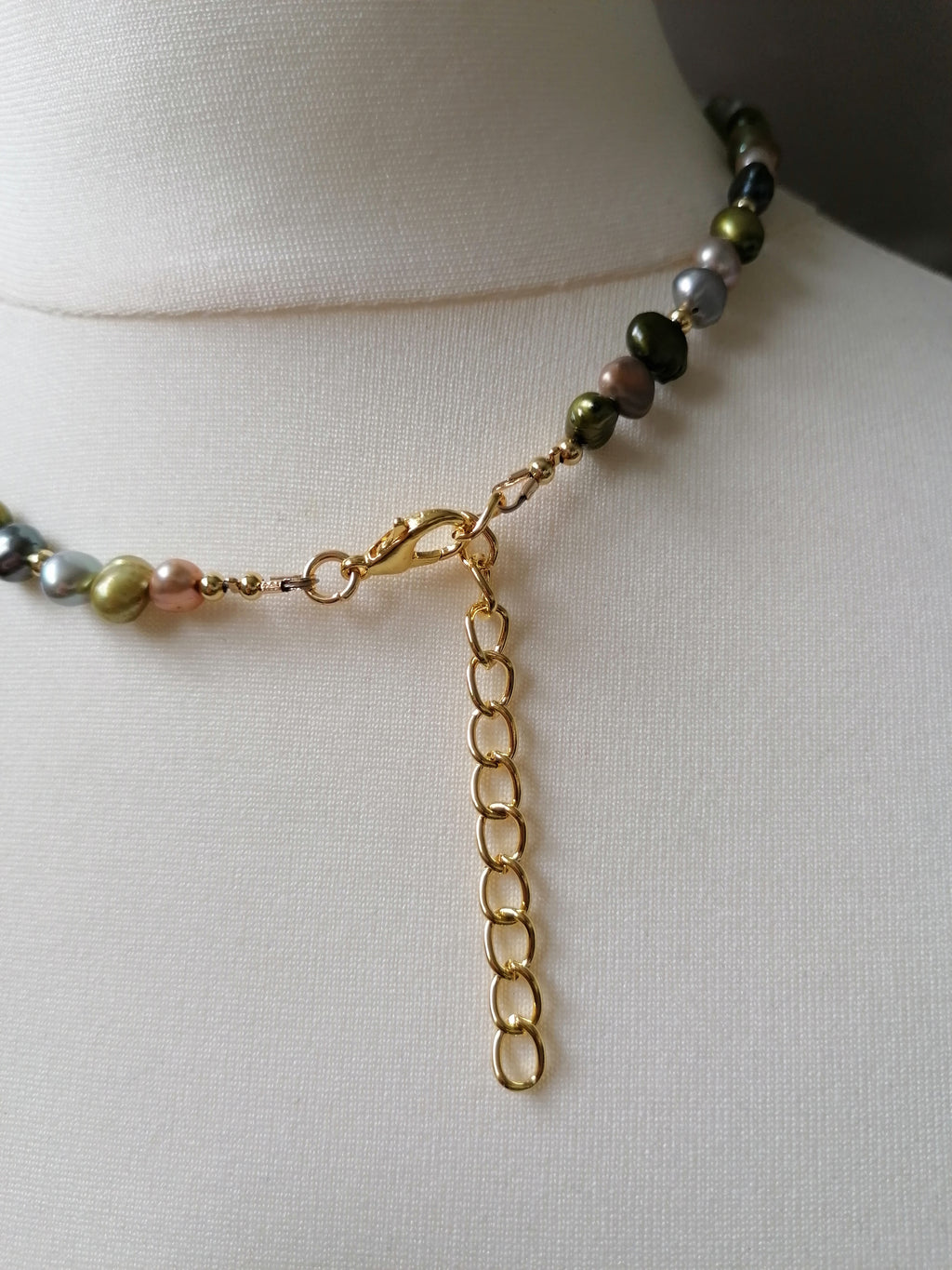Multicolour Baroque Freshwater Pearl Necklace
