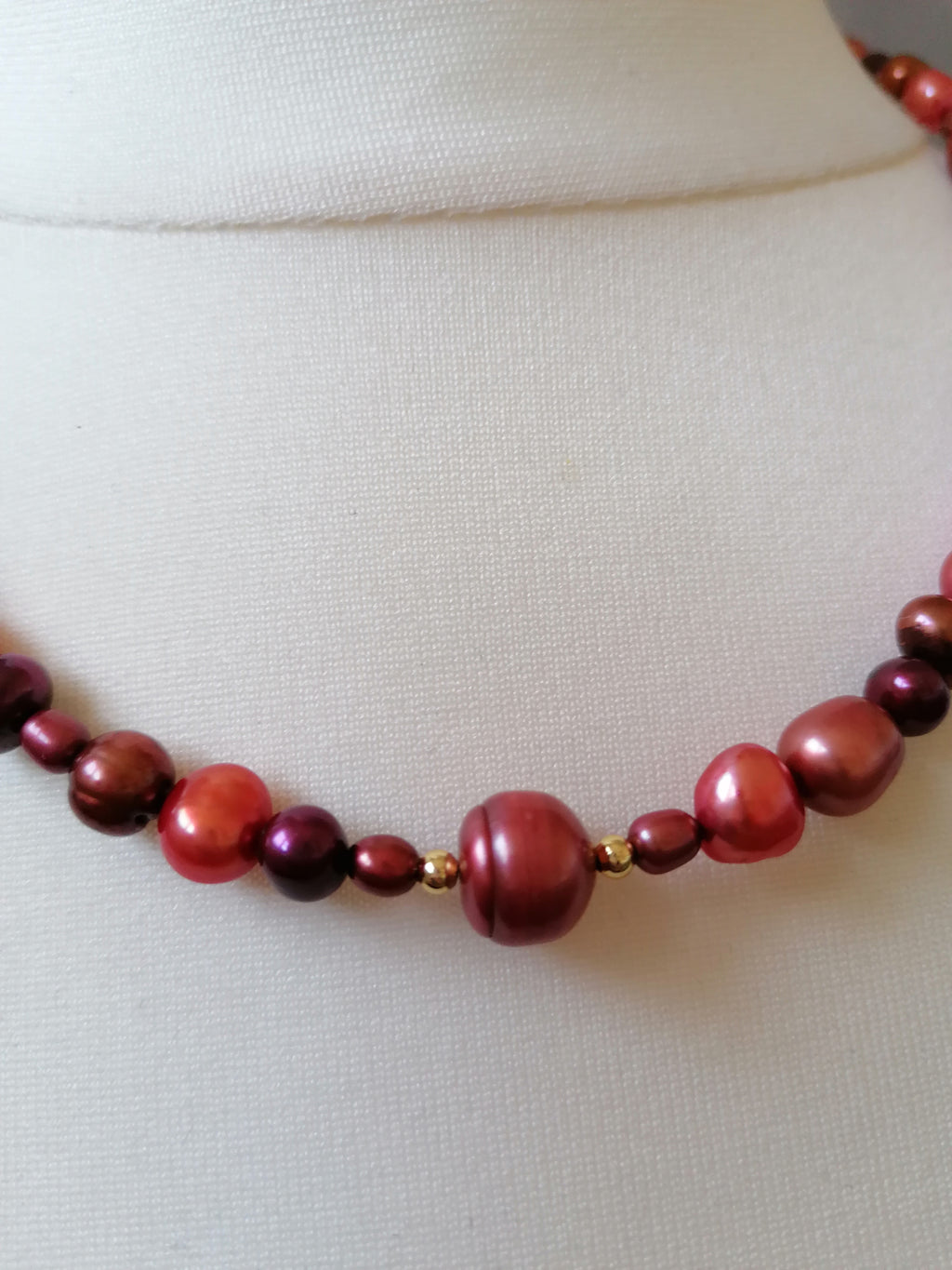 Cultured Freshwater Baroque Pearl Necklace