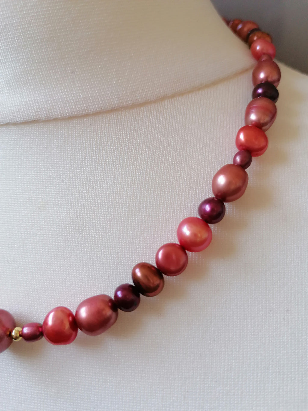 Cultured Freshwater Baroque Pearl Necklace