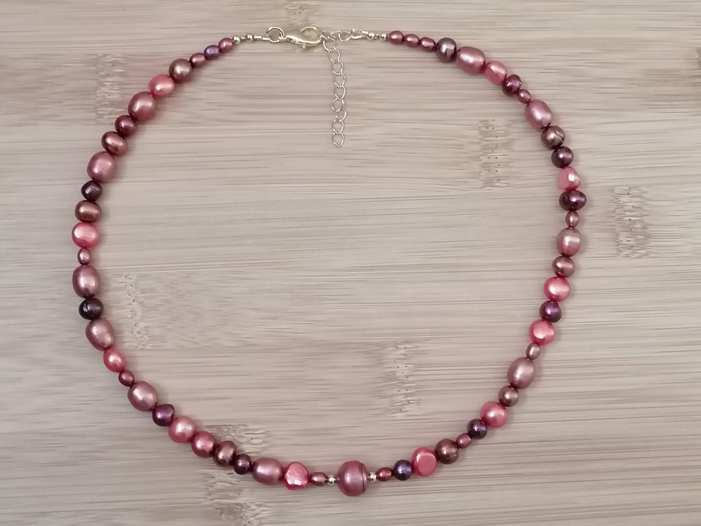 Cultured Freshwater Baroque Pearl Necklace