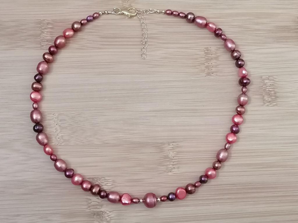 Cultured Freshwater Baroque Pearl Necklace