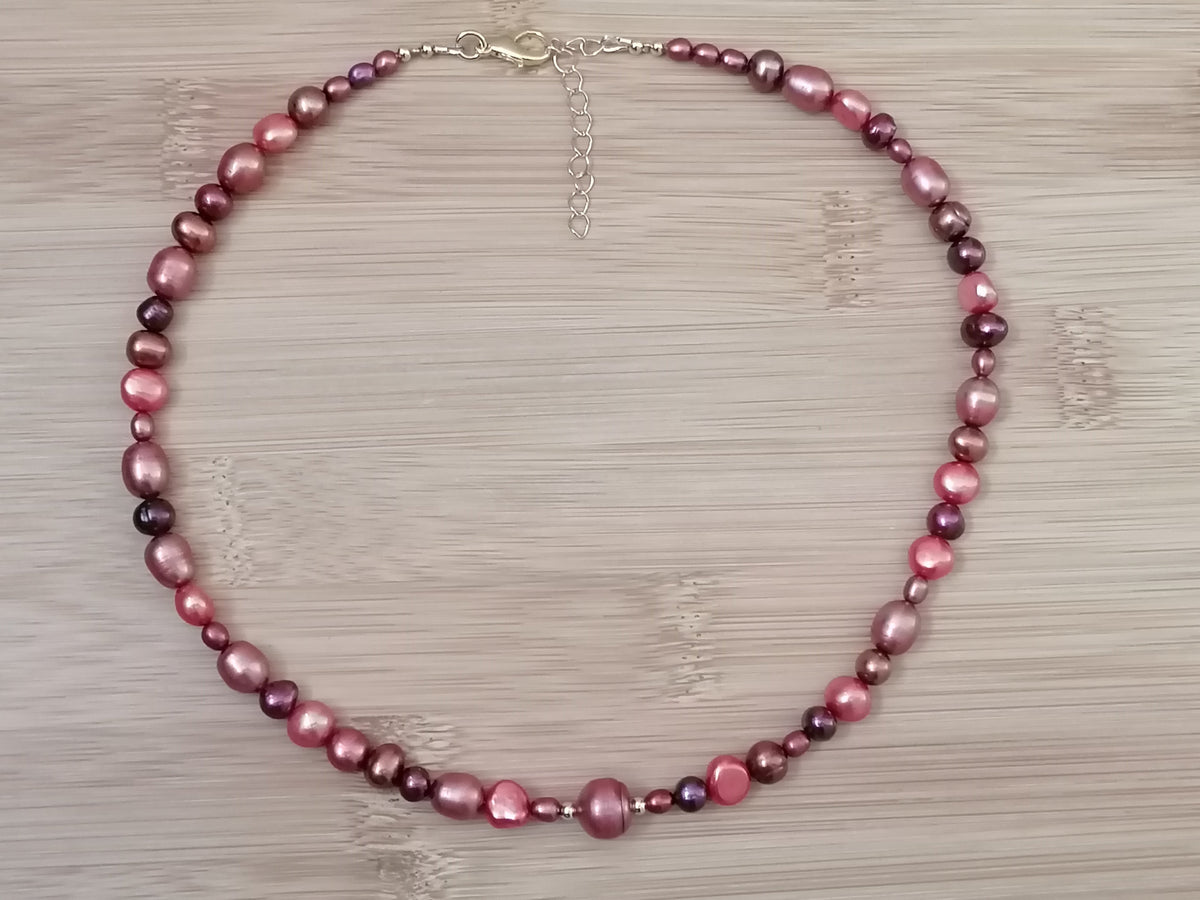 Cultured Freshwater Baroque Pearl Necklace
