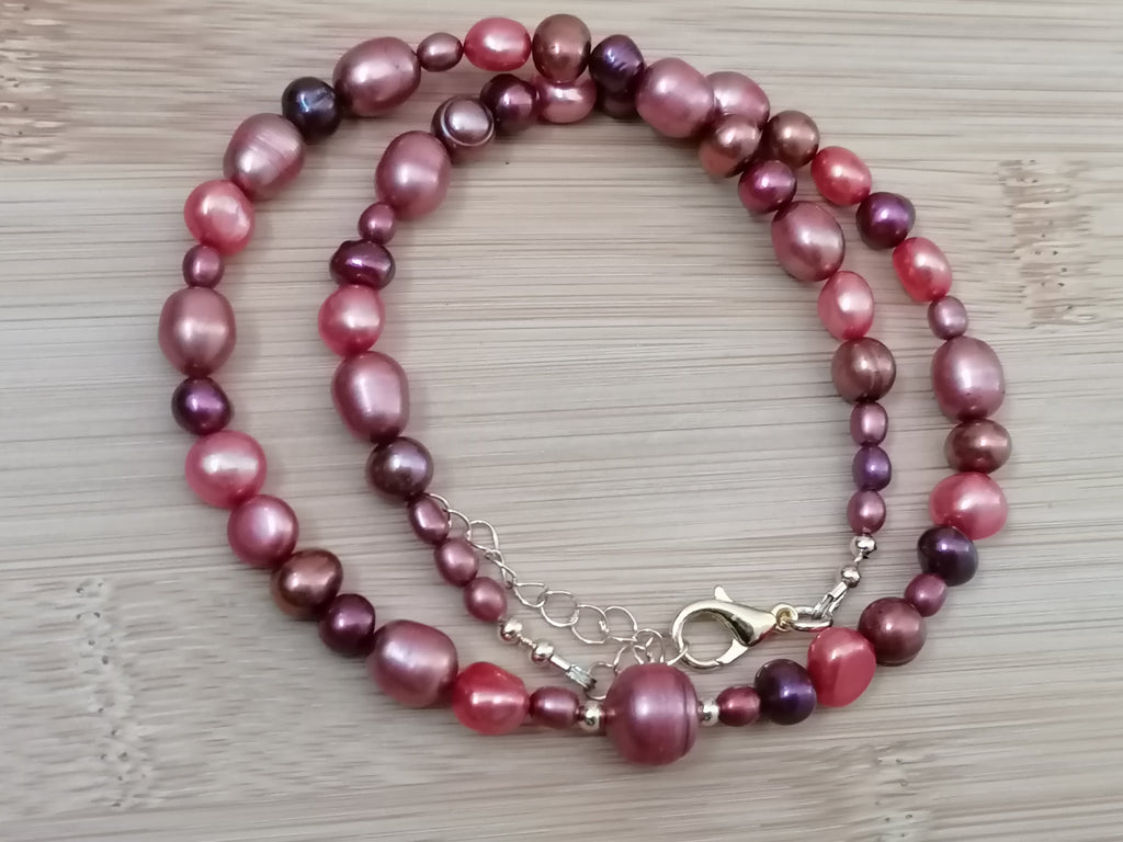 Cultured Freshwater Baroque Pearl Necklace