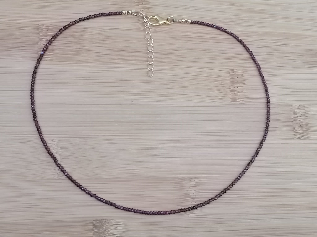 Semi-Precious Garnet Gemstone Necklace