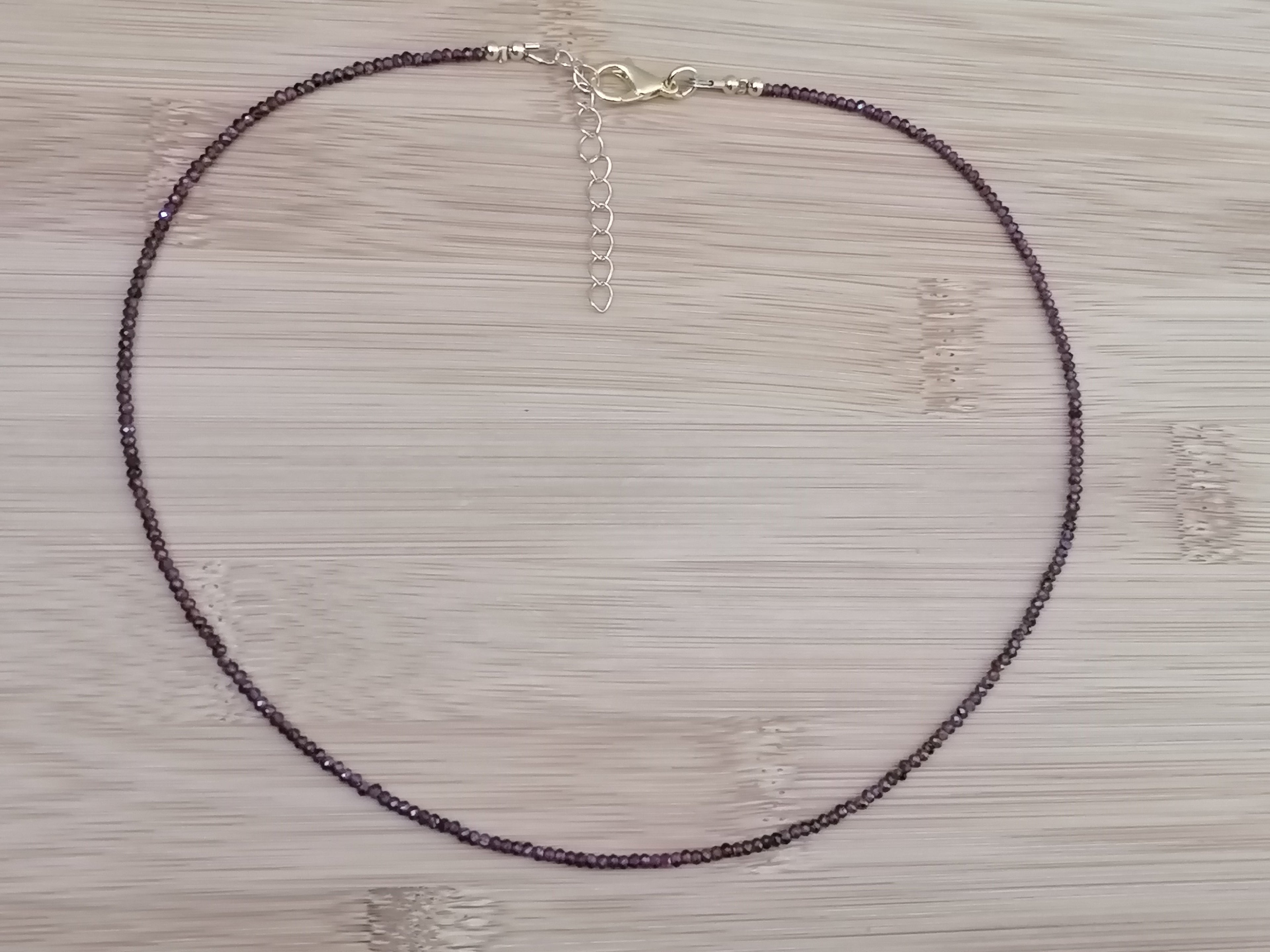 Semi-Precious Garnet Gemstone Necklace