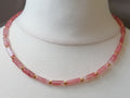 Cherry Quartz Gemstone Necklace