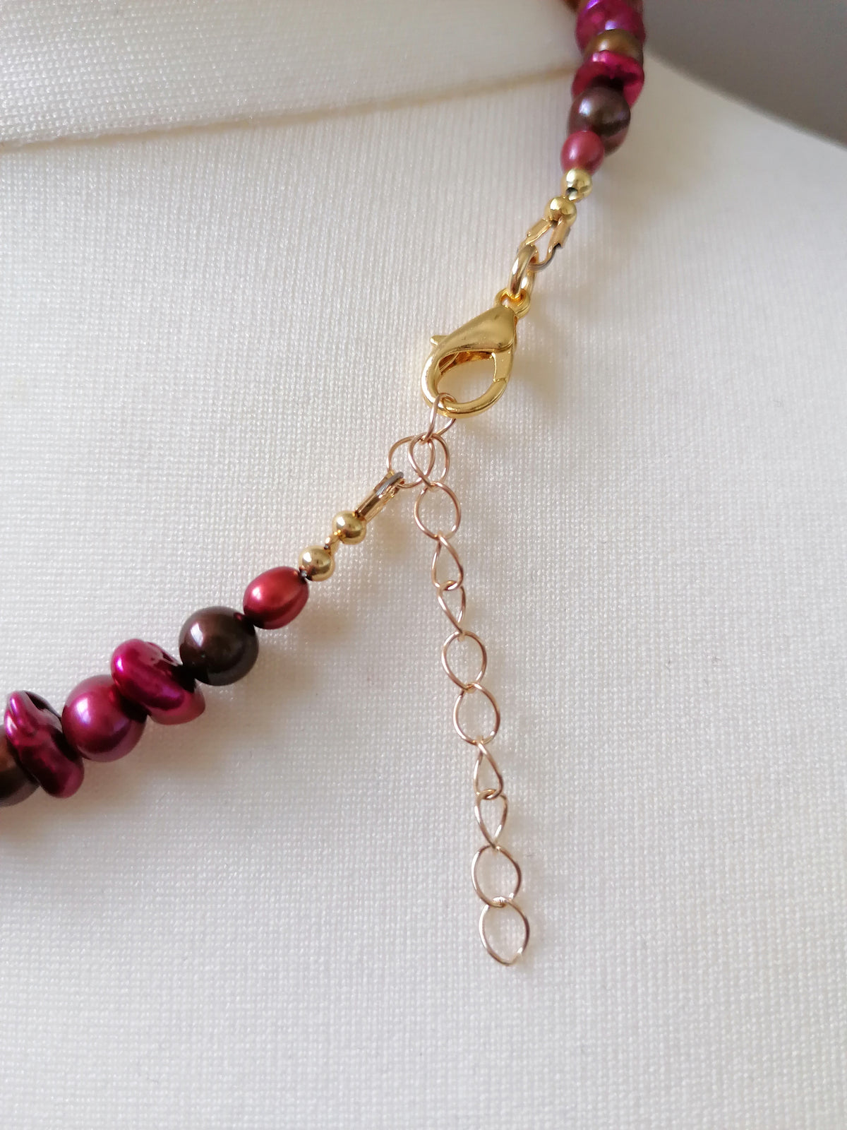 Mixed Berry Freshwater Pearl Necklace