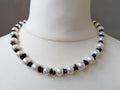 Freshwater Baroque Pearl & Garnet Necklace