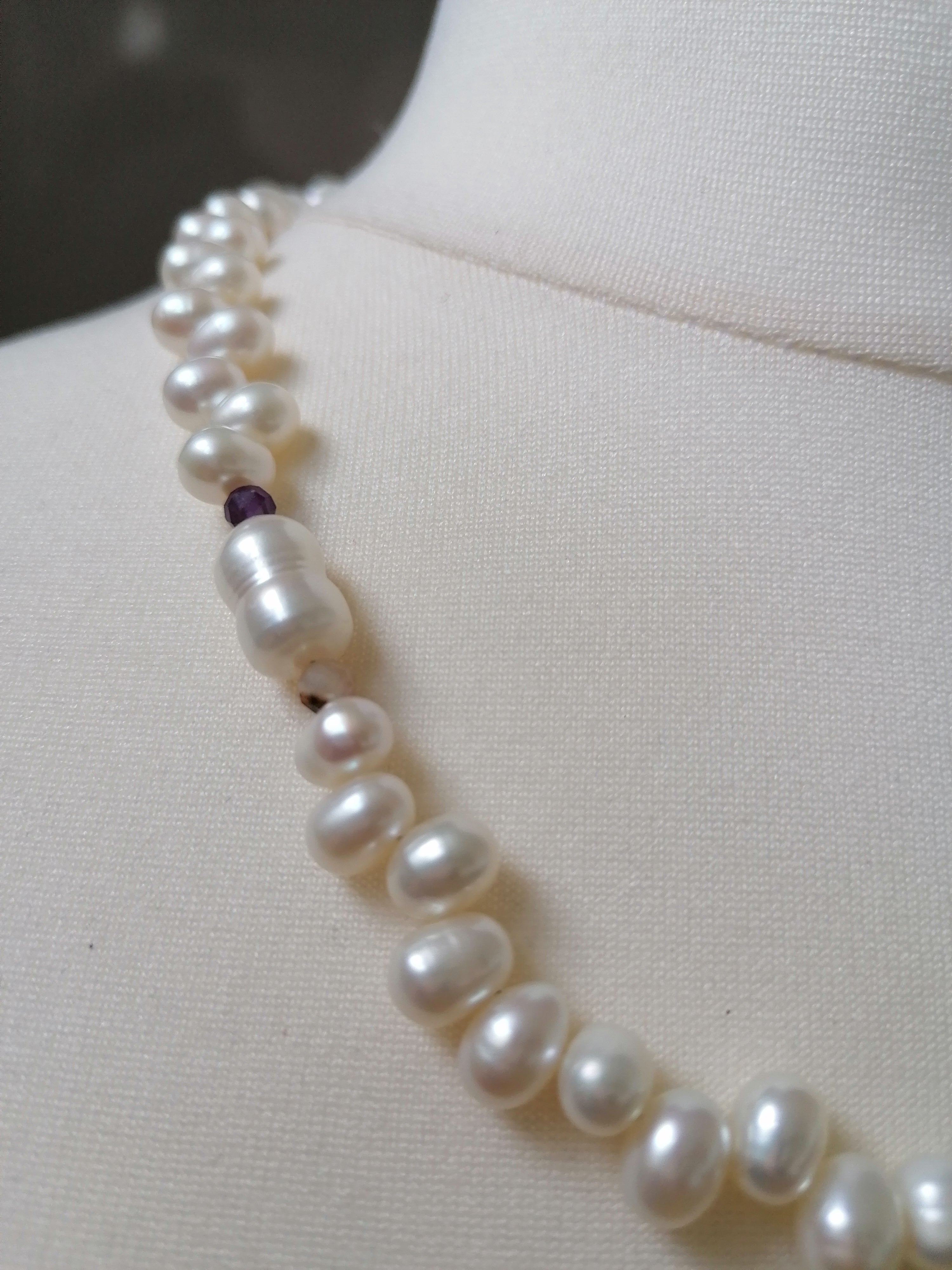 Baroque Pearl & Multi-Gemstone Necklace