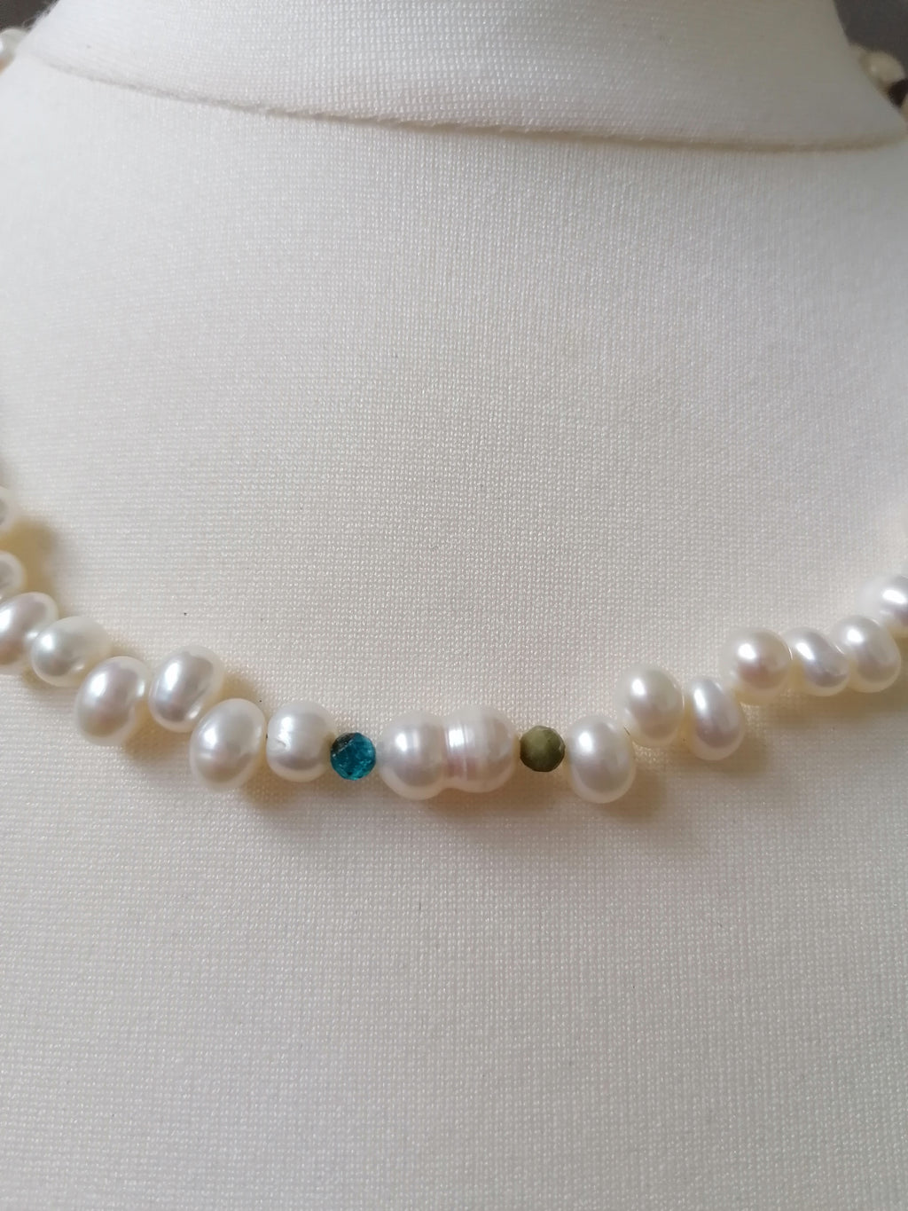 Baroque Pearl & Multi-Gemstone Necklace