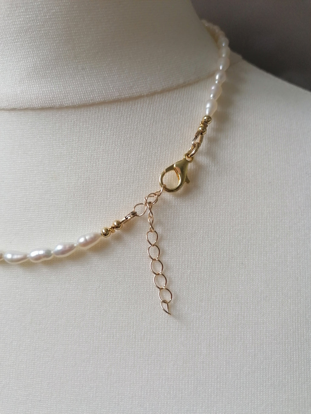 Cultured Freshwater Pearl & Mother of Pearl Heart Necklace