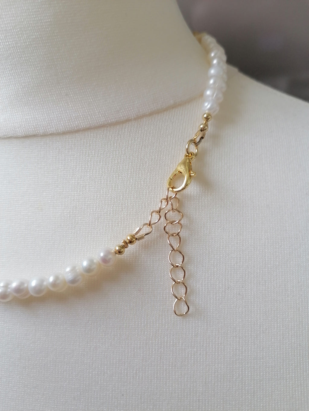 Cultured Freshwater Pearl & Honey Opal Necklace