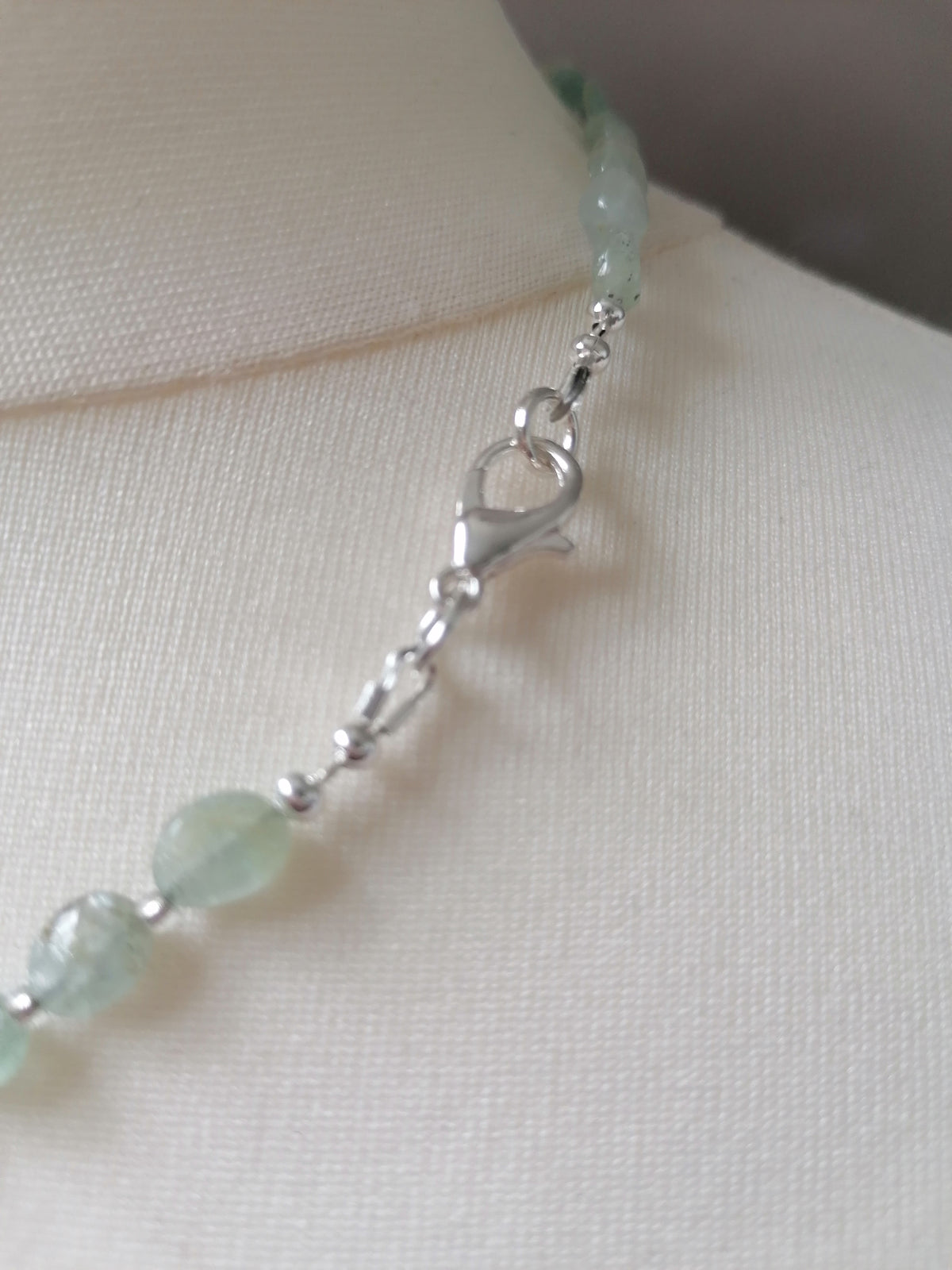 Semi-Precious Aquamarine Gemstone Necklace