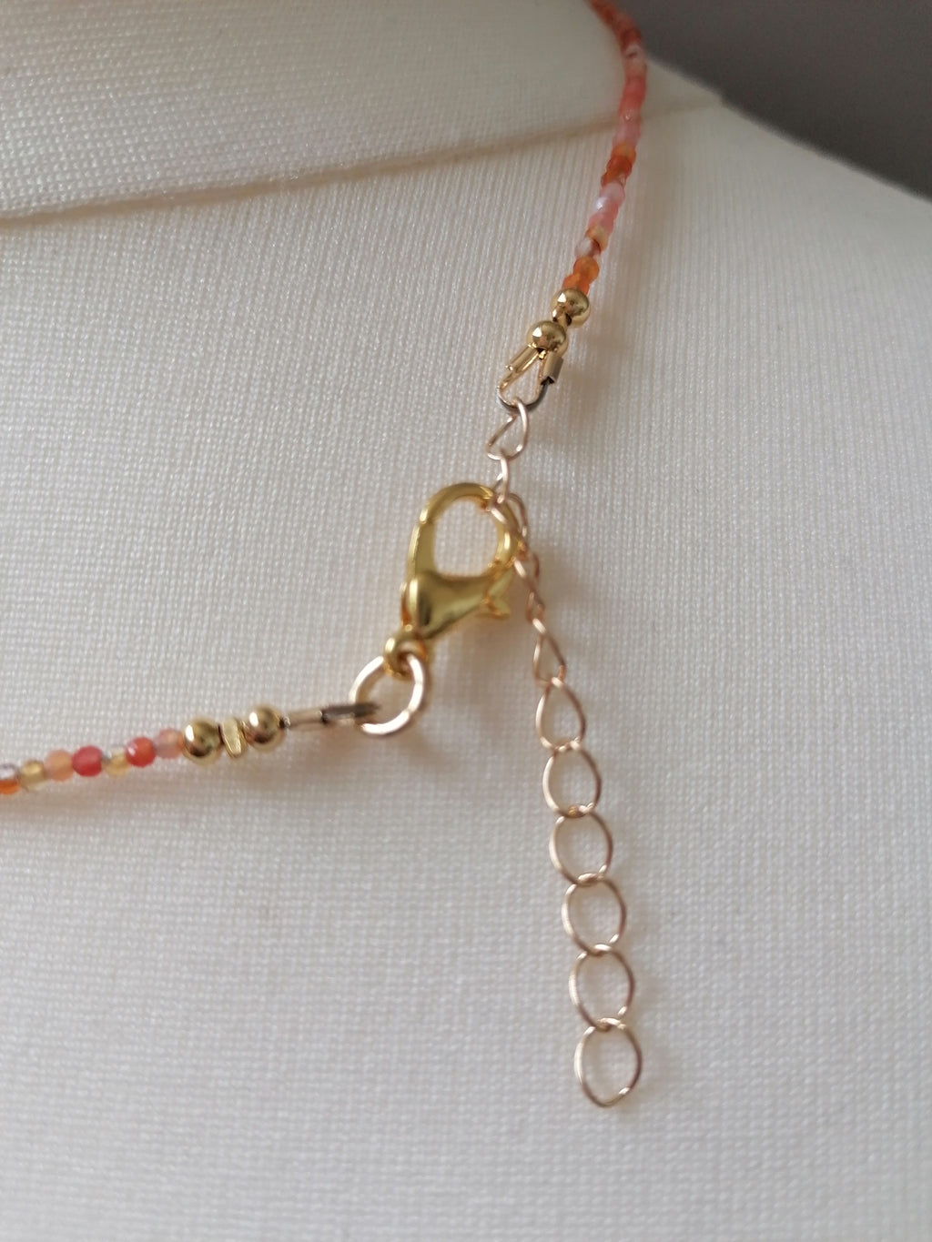 Carnelian Gemstone Necklace