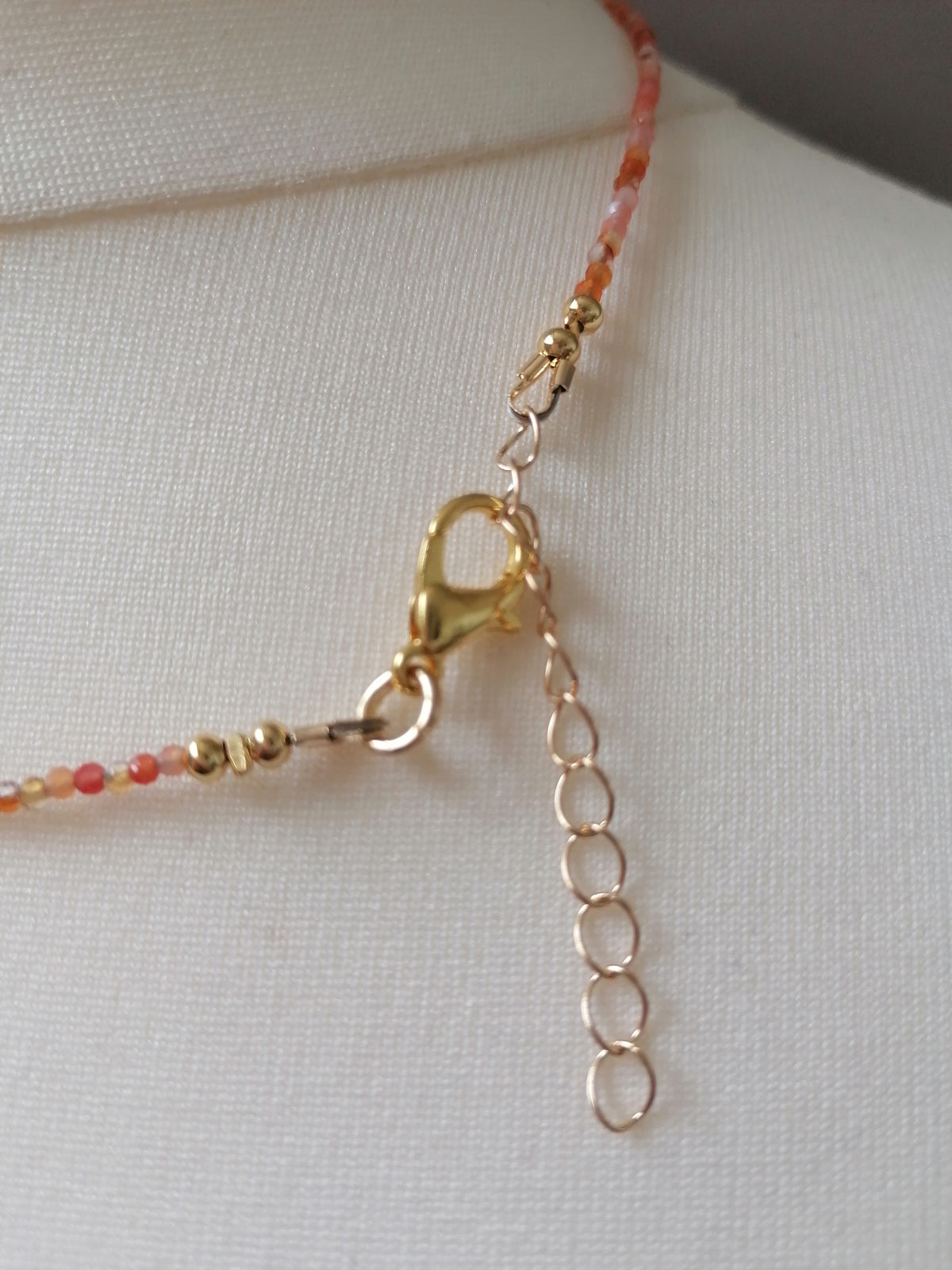 Carnelian Gemstone Necklace