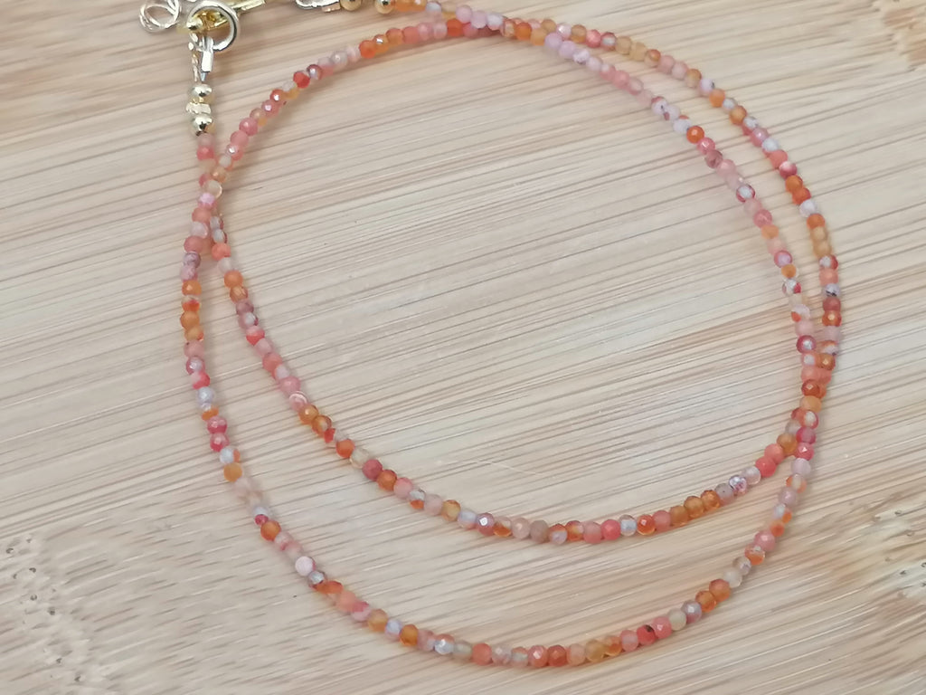 Carnelian Gemstone Necklace