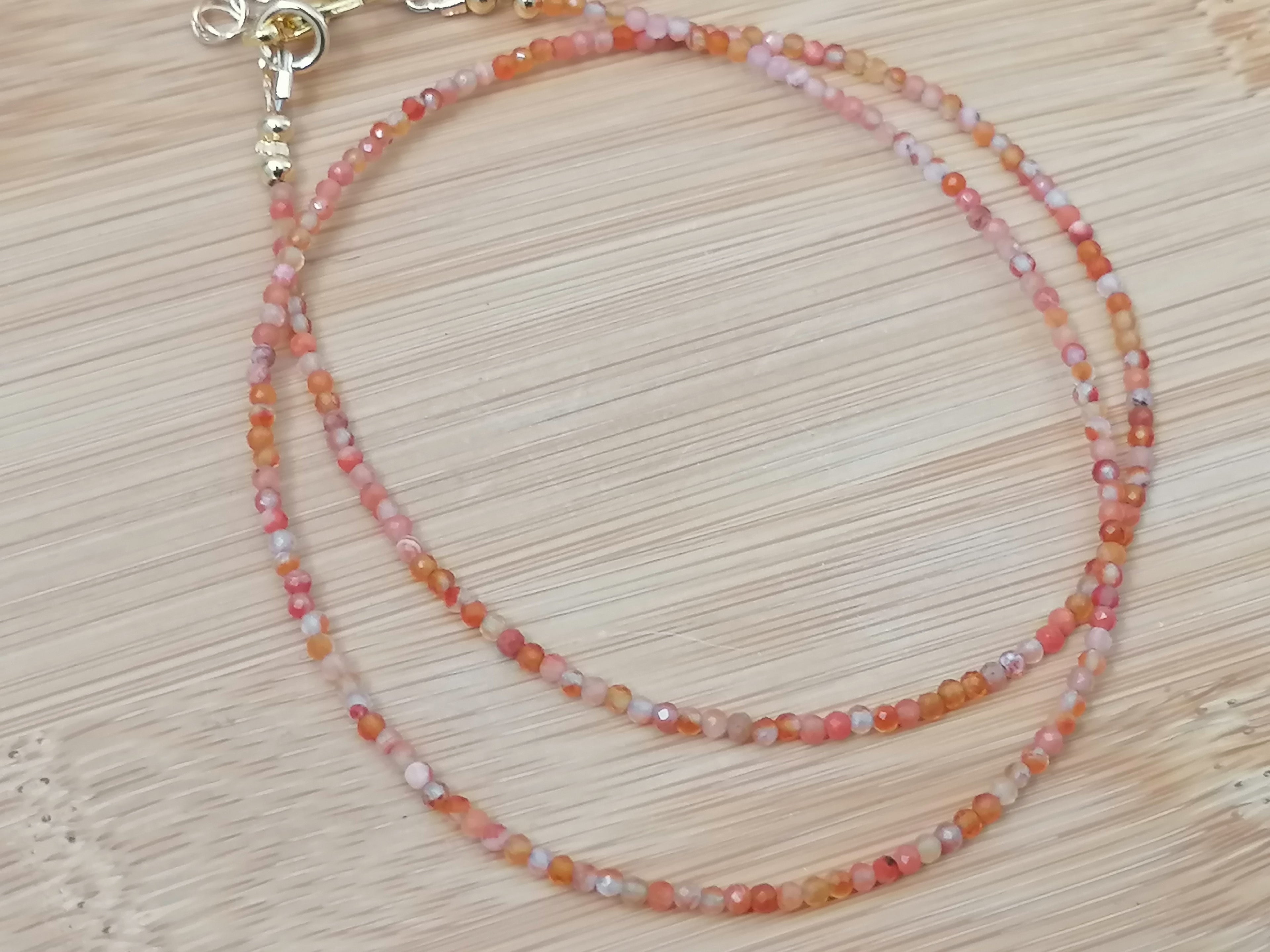 Carnelian Gemstone Necklace