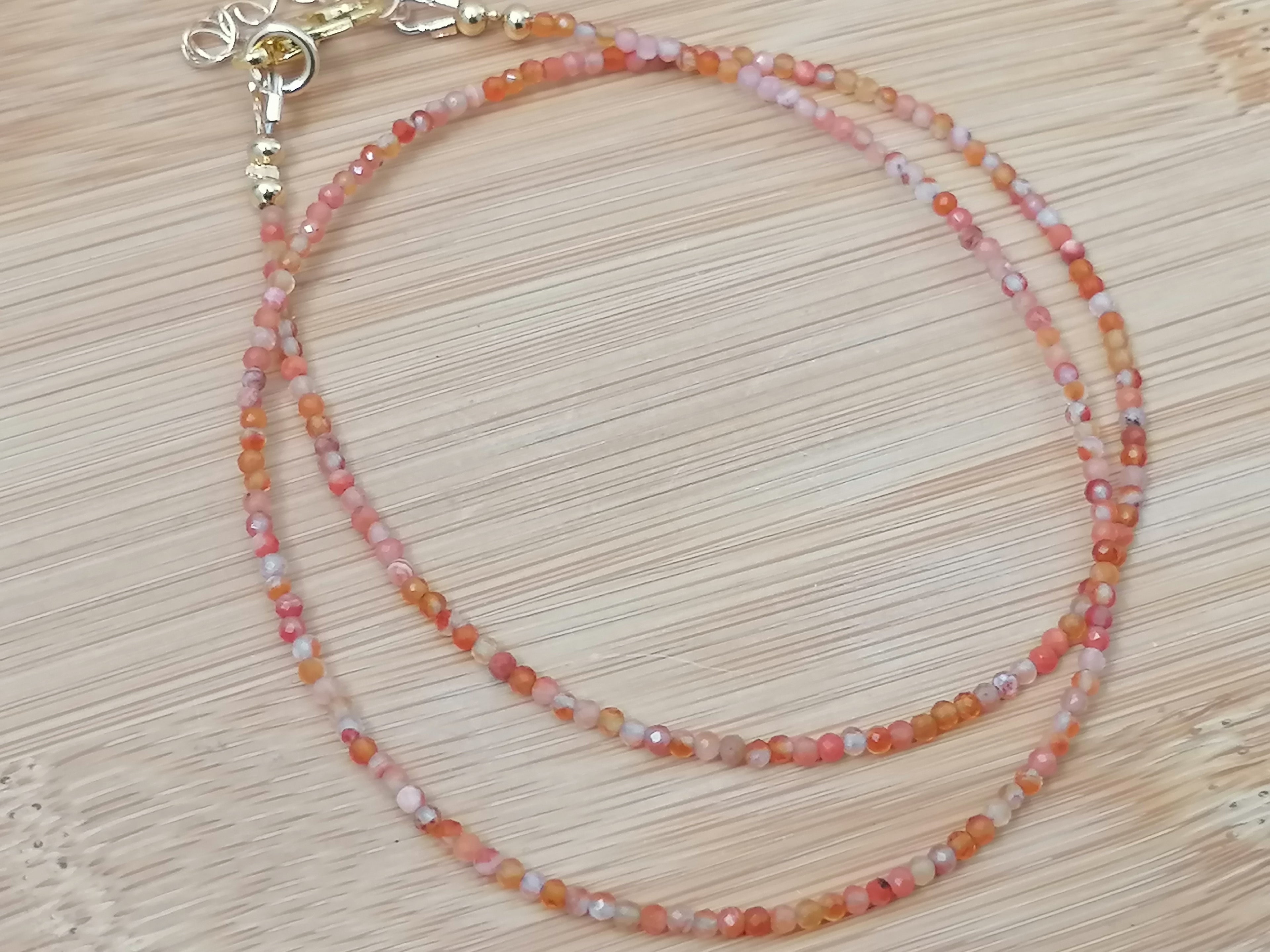 Carnelian Gemstone Necklace