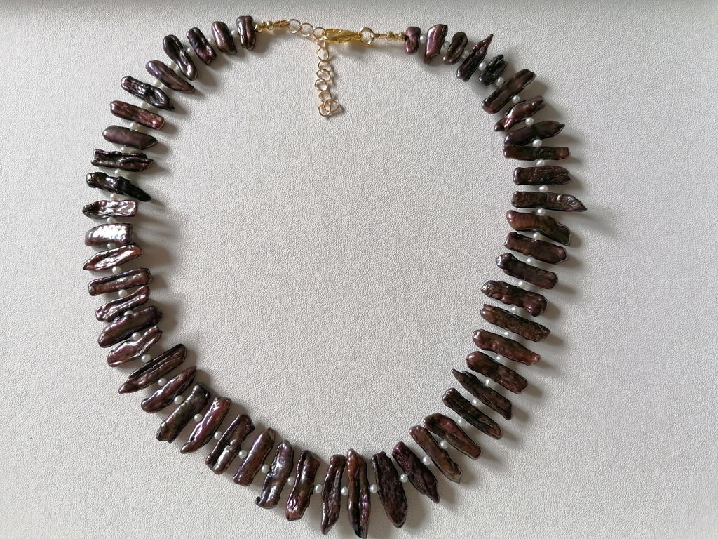 Cultured Freshwater Stick Pearl Necklace