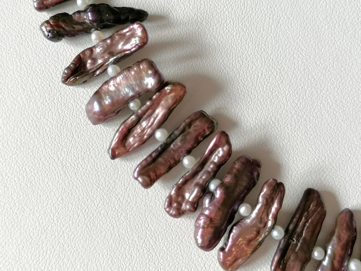 Cultured Freshwater Stick Pearl Necklace