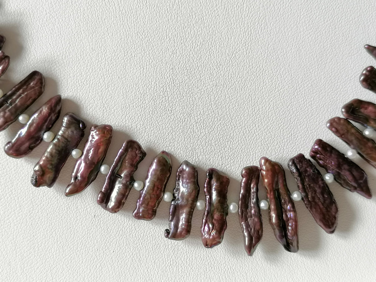 Cultured Freshwater Stick Pearl Necklace