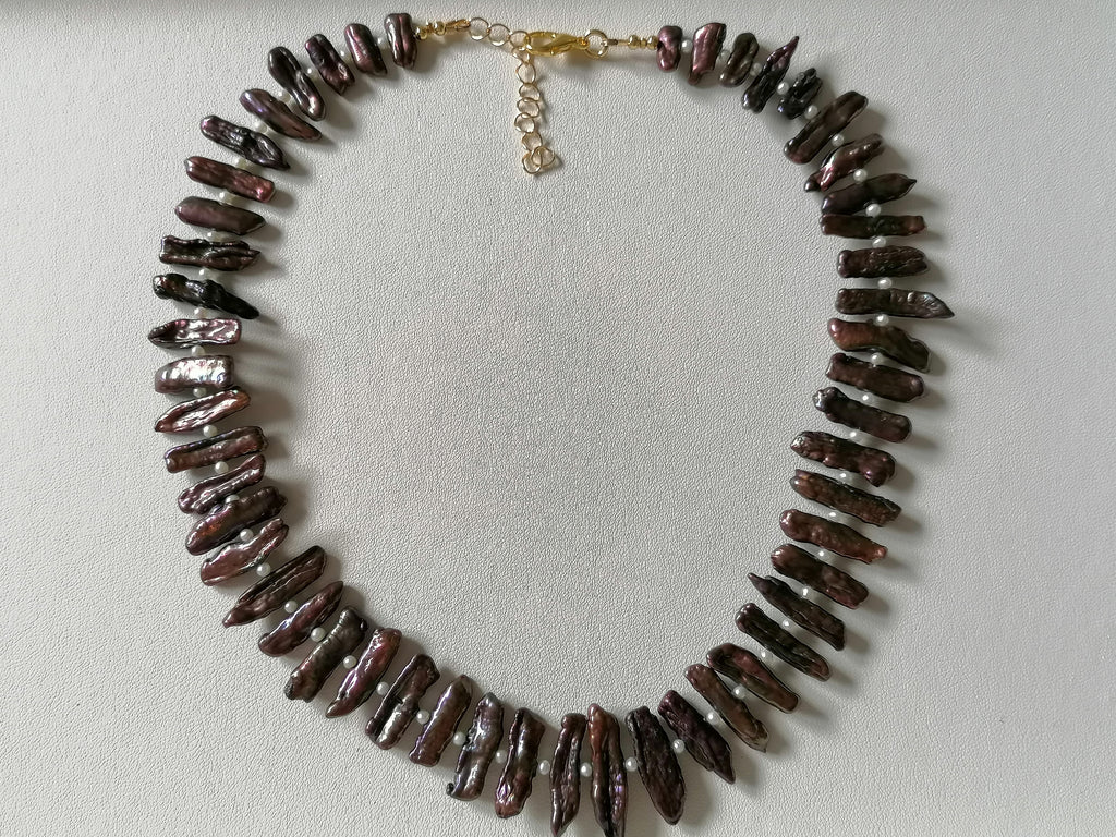 Cultured Freshwater Stick Pearl Necklace