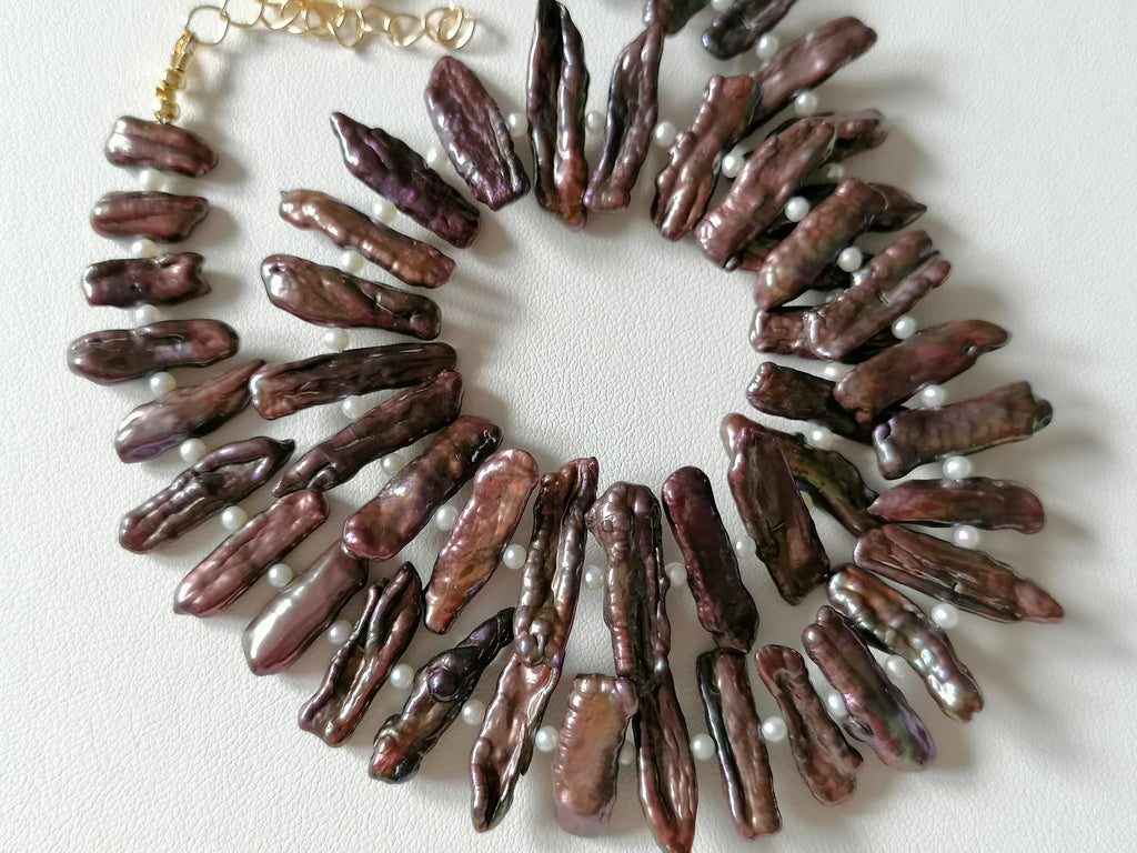 Cultured Freshwater Stick Pearl Necklace