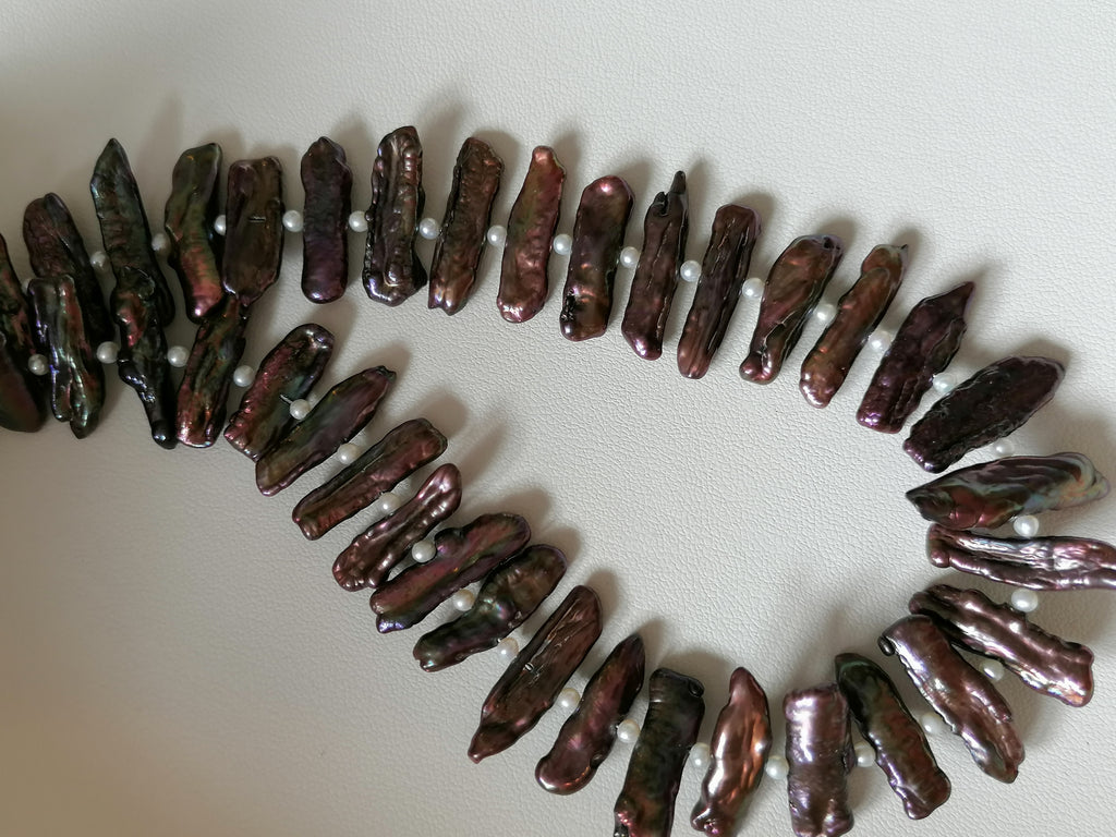 Cultured Freshwater Stick Pearl Necklace