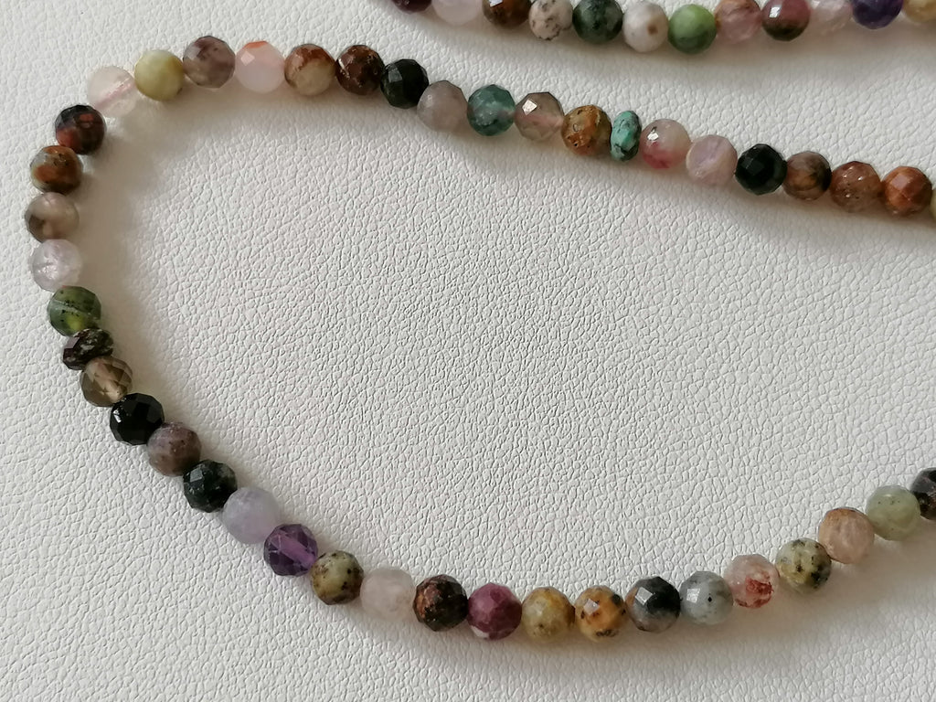 925 Sterling Silver Semi-Precious Gemstone Necklace