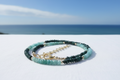 Teal Gemstone Necklace Blue Sky